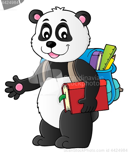 Image of School panda theme image 1