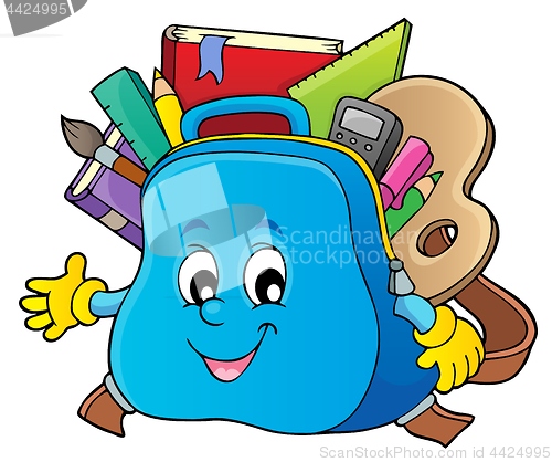 Image of Happy schoolbag topic image 1