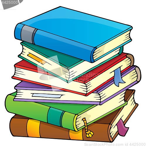 Image of Stack of books theme image 1