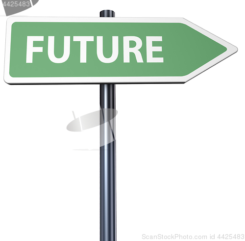 Image of direction future