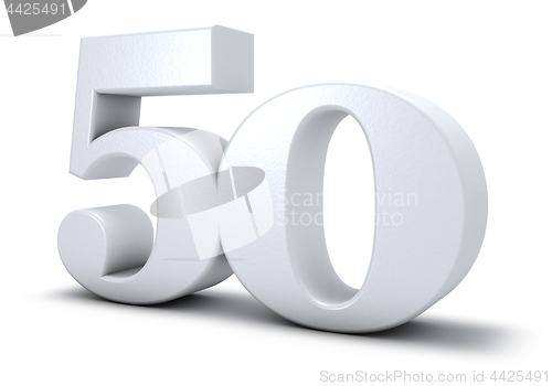 Image of number fifty