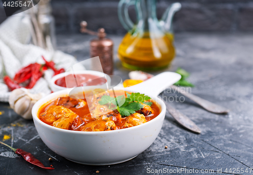 Image of meat balls with sauce