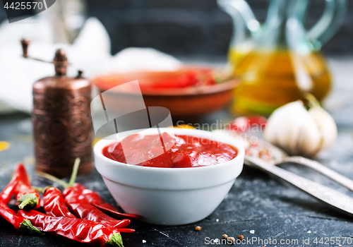 Image of chilli sauce