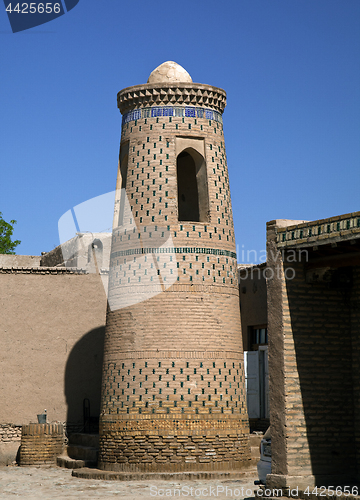 Image of Minaret in Uzbekistan