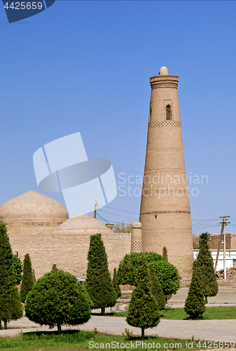 Image of Minaret in Uzbekistan