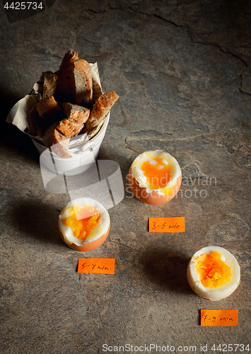 Image of Boiled eggs by the minute