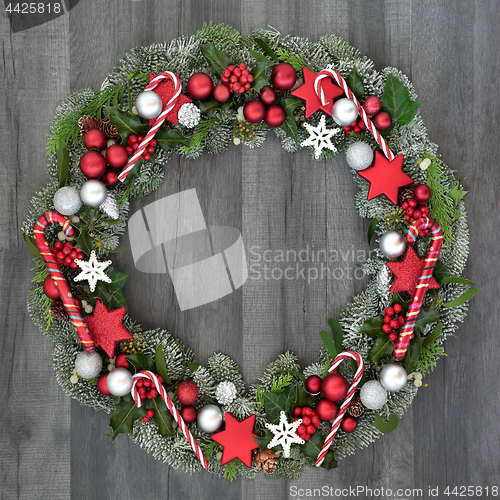 Image of Decorative Christmas Wreath