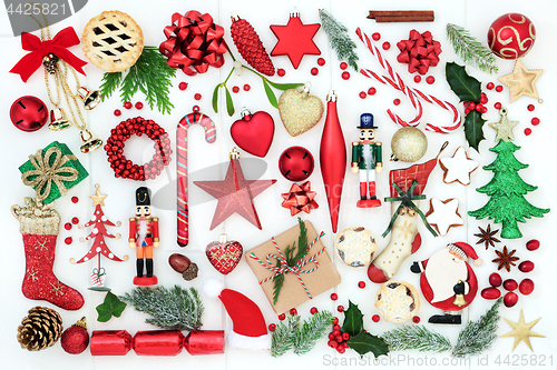 Image of Traditional Symbols of Christmas 
