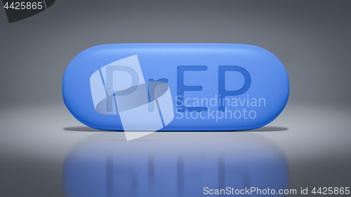 Image of typical PrEP Pill