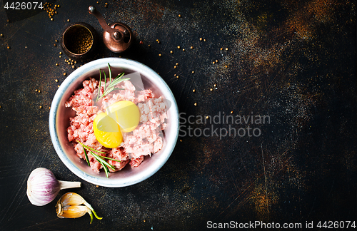 Image of minced meat