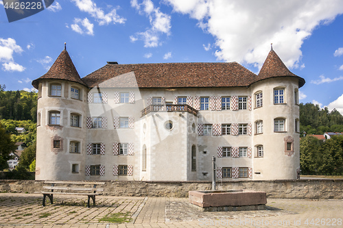 Image of beautiful water castle at Glatt Germany