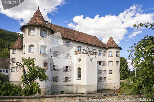 Image of beautiful water castle at Glatt Germany