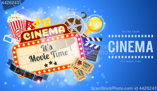 Image of Cinema and Movie Banner