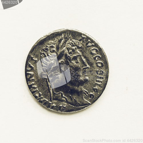Image of Vintage Old Roman coin