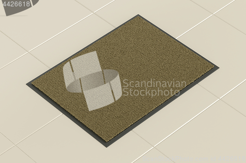 Image of Brown doormat