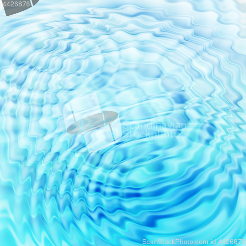 Image of Background with abstract round water ripples