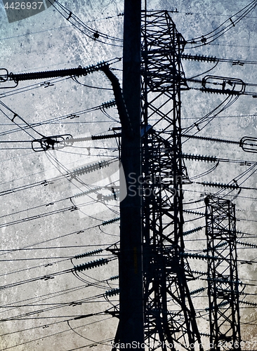 Image of electric power transmission