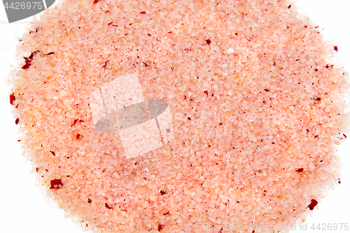 Image of  Sea Salt Bath with additives on white background