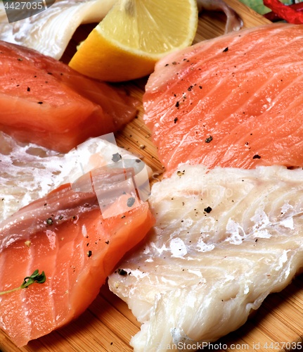 Image of Raw Fish with Spices