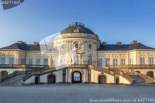 Image of the famous castle Solitude at Stuttgart Germany