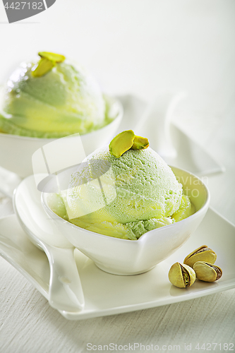 Image of Pistachio ice cream