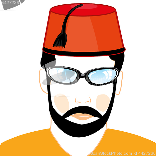 Image of Man in turkish hat
