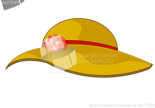 Image of Fashionable feminine hat