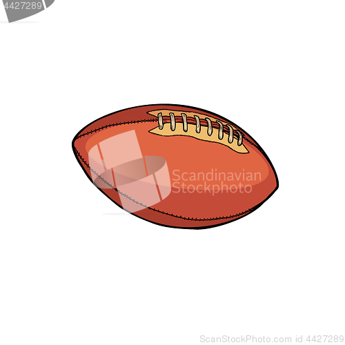 Image of American football ball