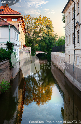 Image of Channal Certovka in Prague