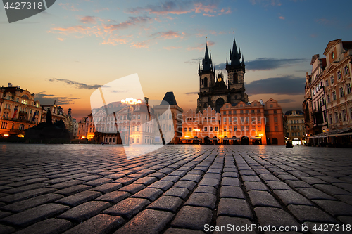 Image of Old Town Square in Prague