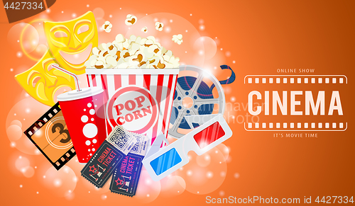 Image of Cinema and Movie Banner