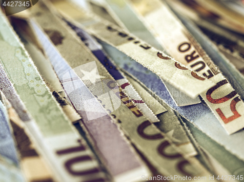 Image of Vintage Euro note