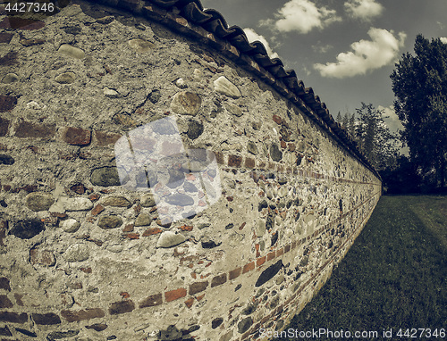 Image of Vintage looking Old wall