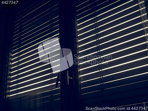 Image of Vintage looking Window blinds