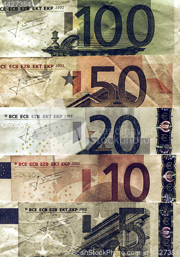 Image of Vintage Euro note