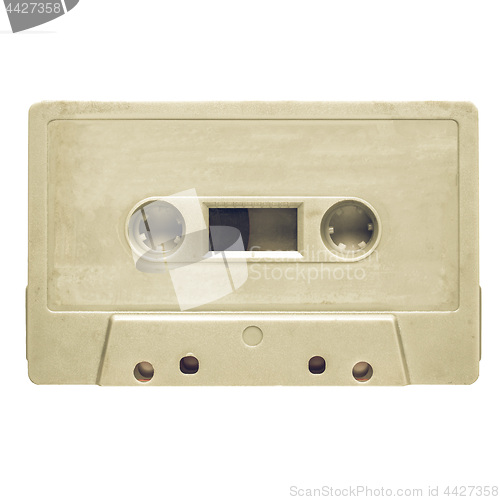 Image of Vintage looking Tape cassette