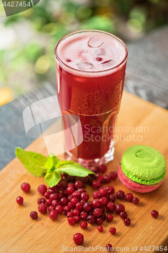 Image of Summer cranberries smoothie