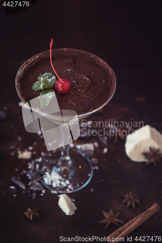 Image of Ice cream chocolate dessert