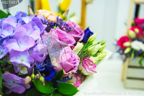 Image of beautiful wedding bouquet