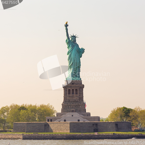 Image of Statue of Liberty, New York City, USA.