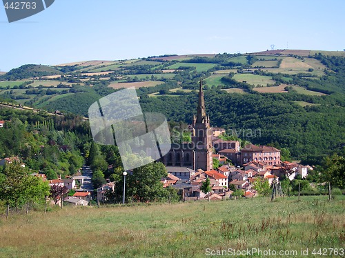 Image of Typical french village