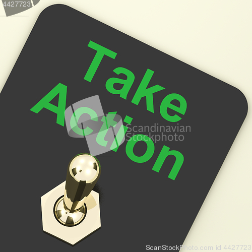 Image of Take Action Switch To Inspire And Motivate