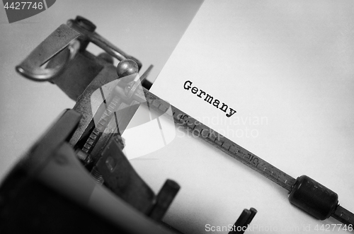 Image of Old typewriter - Germany