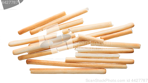 Image of Bread sticks isolated