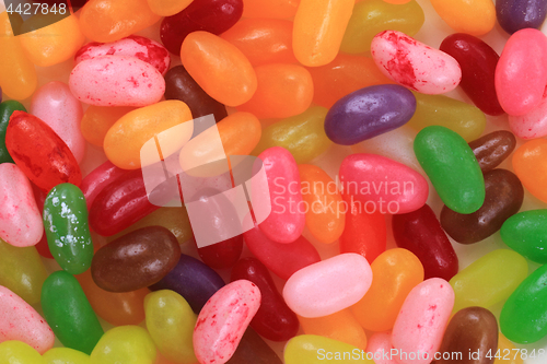 Image of color jelly beans