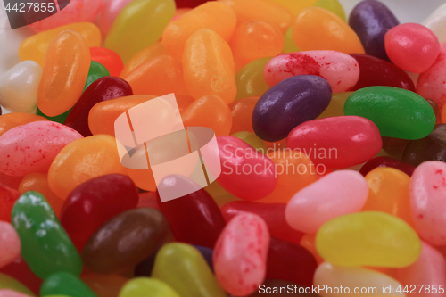 Image of color jelly beans