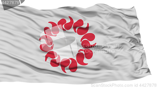 Image of Isolated Saitama Japan Prefecture Flag