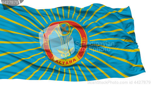 Image of Isolated Astana City Flag