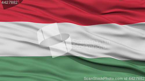 Image of Closeup Hungary Flag