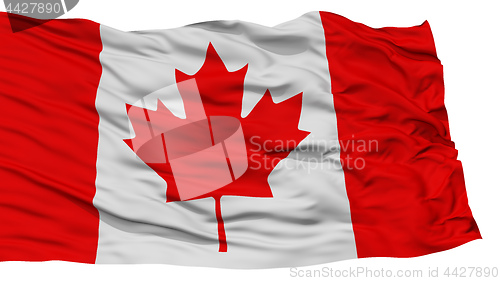 Image of Isolated Canada Flag